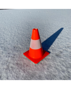 Verkeerskegels met reflecterende band - 30cm